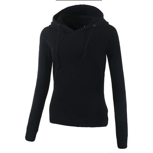 Online discount shop Australia - Casual hoodie women velour tracksuit solid sweatshirt women