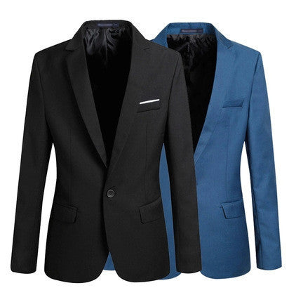 Online discount shop Australia - Casual Blazer Men Fashion Plus Size Business Slim Fit Jacket Suits Masculine Blazer Coat Button Suit Men Formal Suit jacket