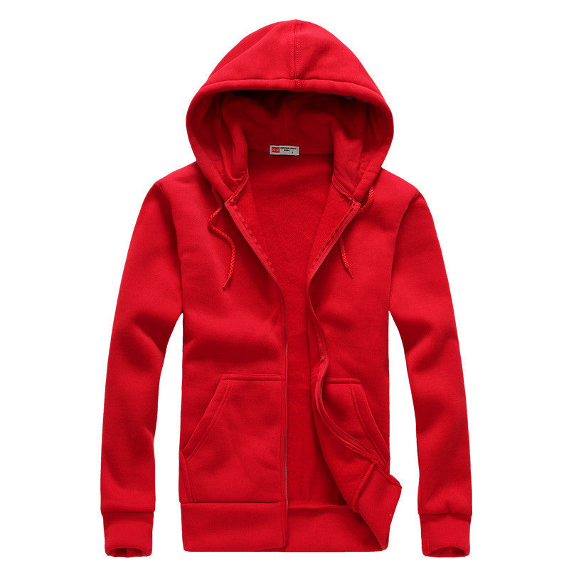 Period mens hoodies Solid color fashion trend leisure all-match comfortable Casual coat S-XXL