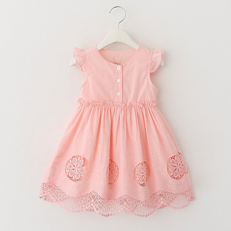 Online discount shop Australia - Girl dress for kids children clothes princess cute dress