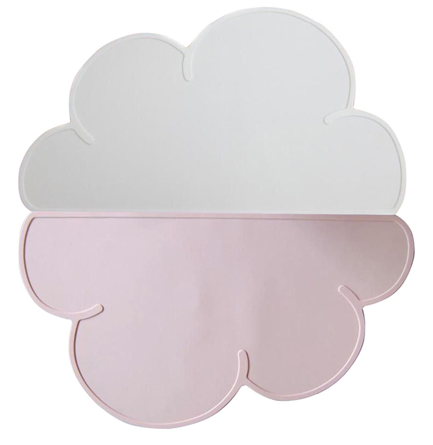 Online discount shop Australia - Kuke 47x27cm FDA Silicone Placemat Bar Mat Baby Kids Cloud Shaped Plate Mat Table Mat Set Home Kitchen Pads,BPA Free