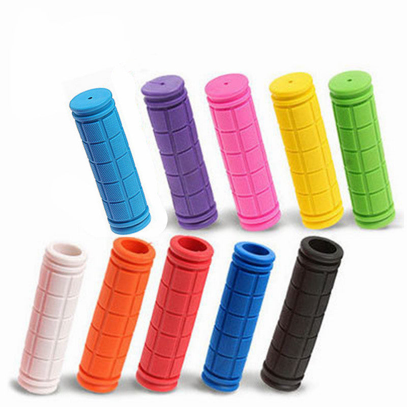 Online discount shop Australia - Double Lock Soft Rubber Cycling BMX MTB Mountain Bike Scooter Fixed Gear Handlebar Grips Bicycle Parts Accessory Tool