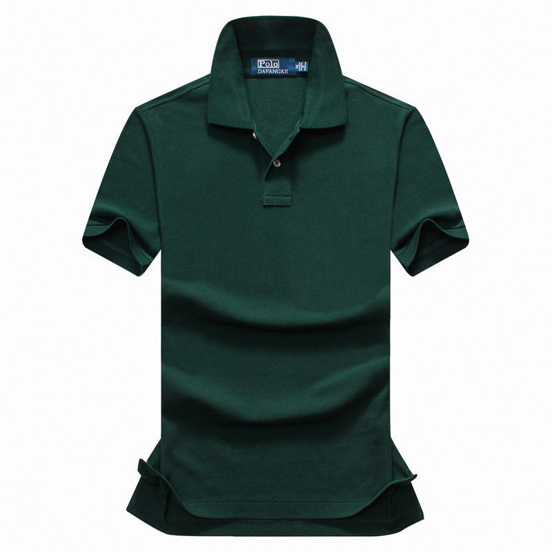Online discount shop Australia - High Quality Men Black Polo Shirts White Logo Cotton Short Sleeve Business Casual Men Luxury Brand Shirts Plus Size