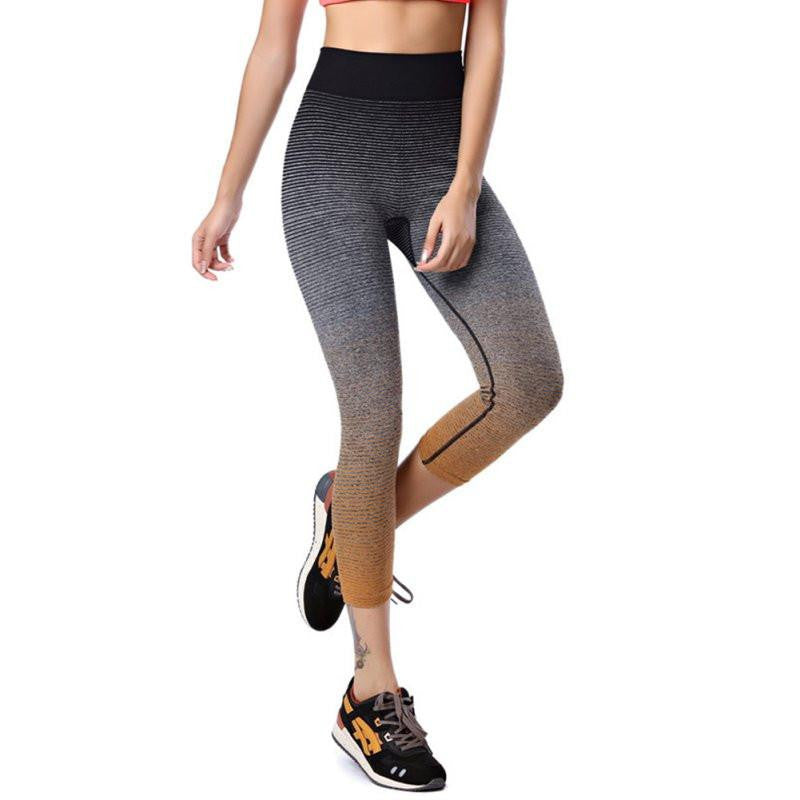 Women Pants Stretch Cropped Leggings Trousers Leggings