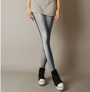 Women Slim spandex Leggings Solid Candy Color Neon Leggings Adventure Time Skinny High Elastic female Pants & soft legins