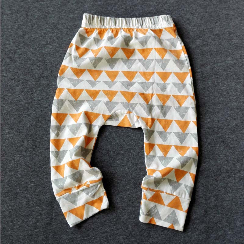 Online discount shop Australia - Baby Girls Boys Pants Cotton Harem Pants Cartoon Geometry Printed Pants Toddler Children Clothes Trousers