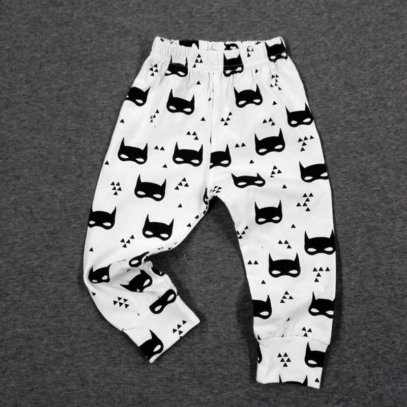 Online discount shop Australia - Baby Girls Boys Pants Cotton Harem Pants Cartoon Geometry Printed Pants Toddler Children Clothes Trousers