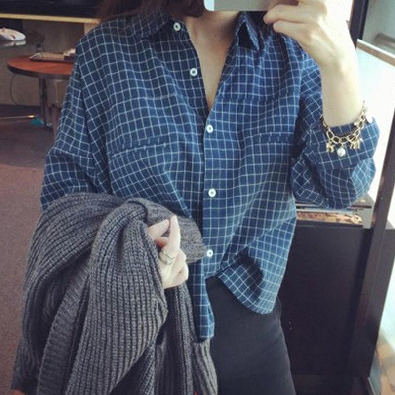 Women Blouses Long Sleeve Office Lady Elegant Striped Shirts