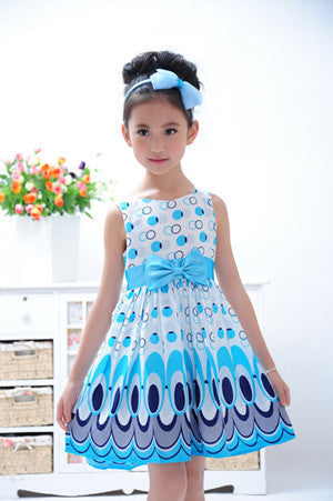 Online discount shop Australia - hot girls dress children's clothing white strap dress Students wear fashion pleated dress silk Leisure dress