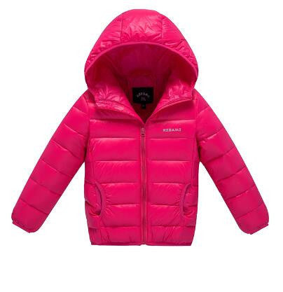 Online discount shop Australia - New baby boy and girl clothes children's thick warm down jackets kids sports hooded outerwear 11 color