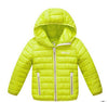 Online discount shop Australia - New baby boy and girl clothes children's thick warm down jackets kids sports hooded outerwear 11 color