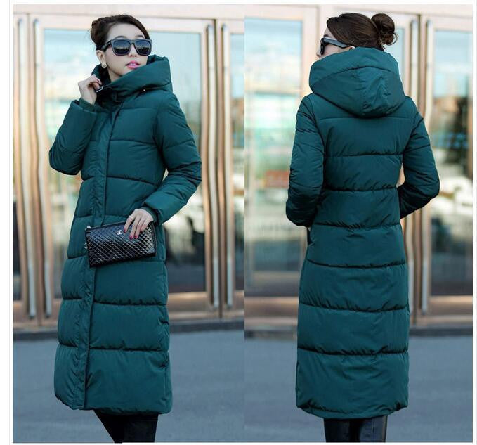 Online discount shop Australia - 7-14daysTo Moscow  Design Women's Cotton Slim Zipper Coat Hooded Parka Jackets Coats Overcoat Plus Size Down Parkas