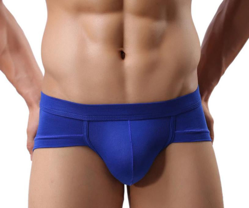 Trunks Underwear Men Men's Briefs Shorts Bulge Pouch soft Underpants Solid color