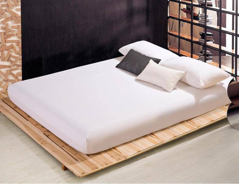 solid color sheets fitted bed sheet elastic mattress cover bed linen bedspread polyester cotton single twin full queen