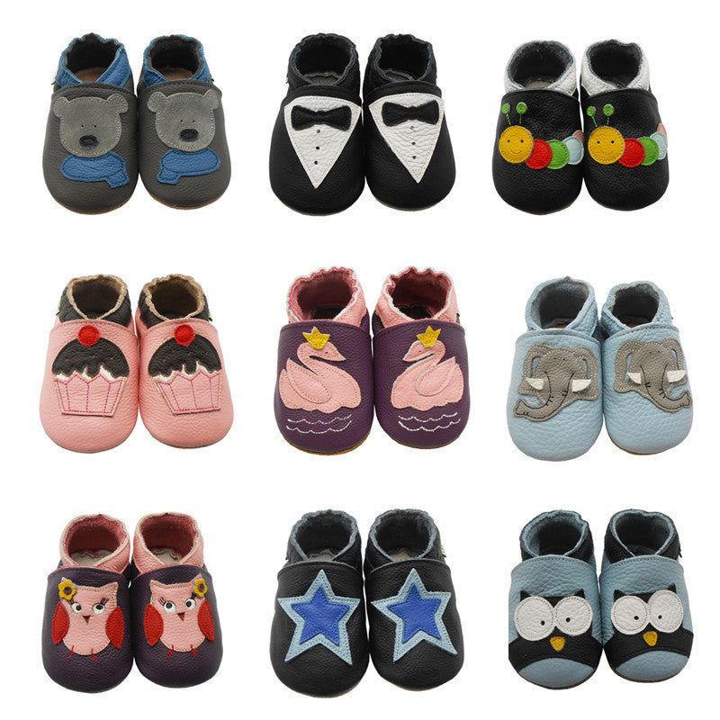 Online discount shop Australia - Fashion Cow Leather Baby Moccasins Soft Soled Baby Boy Shoes Girl Newborn Infant Crib Shoes First Walkers