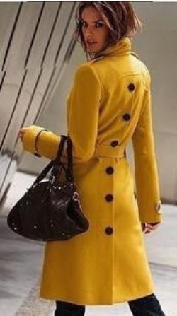 women Woolen cloth coat long sleeve pure color Open fork coat High Women's clothing coat