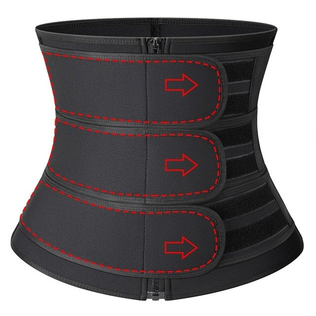 Women Waist Trainer Neoprene Body Shaper Belt Slimming Sheath Belly Reducing Shaper Tummy Sweat Shapewear Workout Shaper Corset