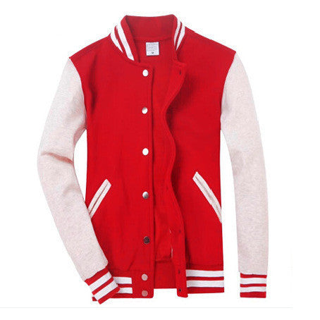Online discount shop Australia - Baseball Jacket Men Sweatshirt College Sportswear Jackets Casual Slim Fit Jacket Mens Clothing 10 Colors
