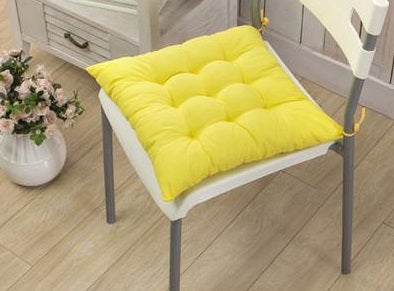 11 Colors Solid Cushion Mat Cotton Chair Seat Pads With Cord 40*40CM For Patio Home Car Sofa Office Tatami Decoration