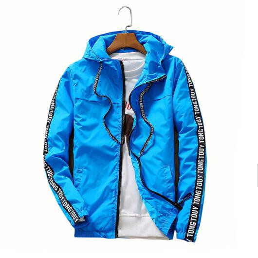 Online discount shop Australia - New 100% High Quality bomber jacket Men Jacket ,Men Causal Hooded Jacket,Men Thin Windbreaker Zipper Coats Outwear