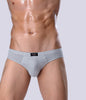 Online discount shop Australia - cotton underwear ultra-large size men's briefs male solid color underpants