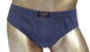 Online discount shop Australia - cotton underwear ultra-large size men's briefs male solid color underpants