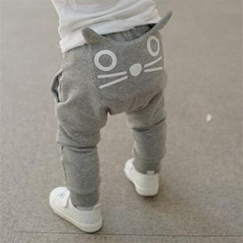 Online discount shop Australia - kids clothing boys girls harem pants cotton owl trousers baby pants