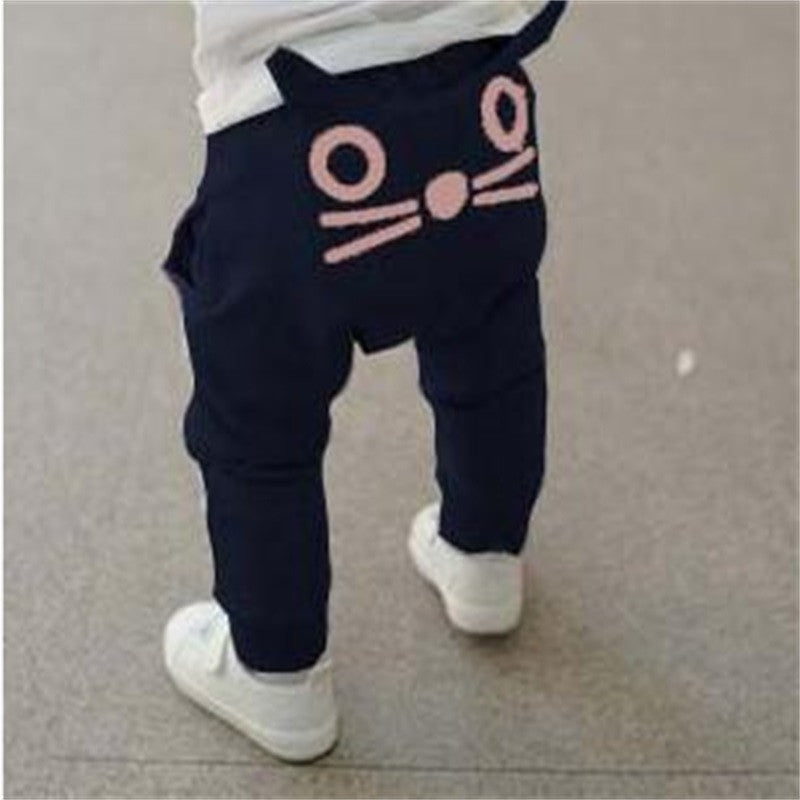 Online discount shop Australia - kids clothing boys girls harem pants cotton owl trousers baby pants