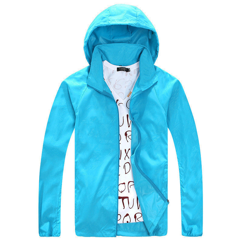 Online discount shop Australia - Men's Women's Casual Jacket Hooded Jackets Fashion Lovers Thin Windbreaker Zipper Coats