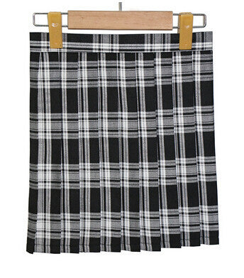 Online discount shop Australia - Hot Midi Pleated Women Skirts High Waist Pink A-Line Short Skirts Uniforms School Tartan Plaid Skirt Saias