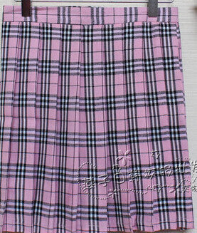 Online discount shop Australia - Hot Midi Pleated Women Skirts High Waist Pink A-Line Short Skirts Uniforms School Tartan Plaid Skirt Saias