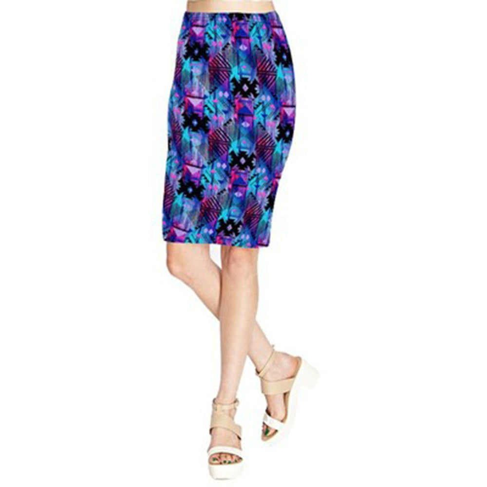 Online discount shop Australia - Adalisa Women Wrap Skirt Vintage High Waist Clothes Women Knee Length Print Pencil Skirts Ladies Midi Skirt Girl