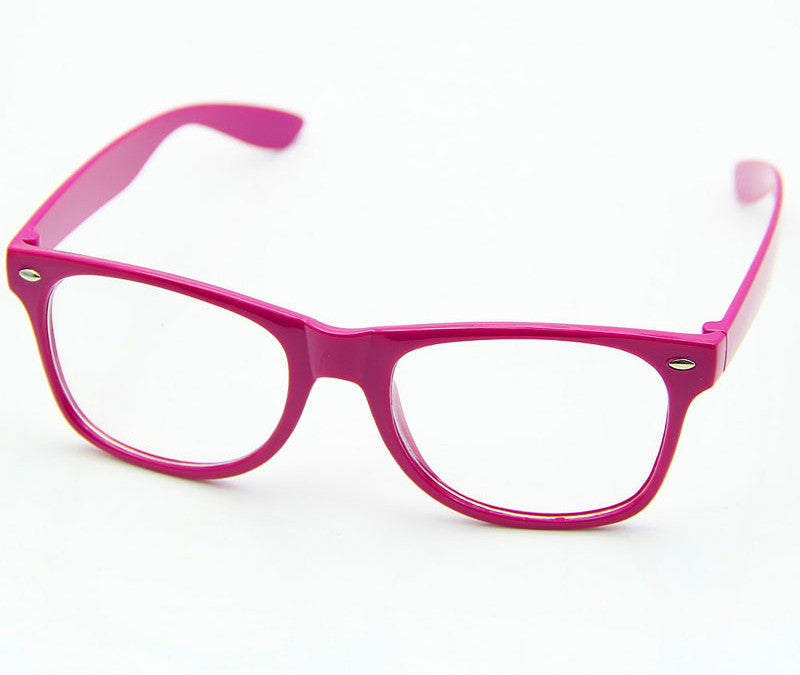 Online discount shop Australia - Fashion Glasses Cool Unisex Clear Lens Nerd Geek Glasses Eyewear For Men Women