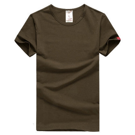 Online discount shop Australia - Men's designer brand new short-sleeve t shirts fashion cotton casual T-shirt size M-4XL HH012