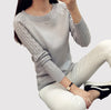 Online discount shop Australia - Knitting Patterns Womens Pullover Women Slim Long Sleeve