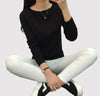 Online discount shop Australia - Knitting Patterns Womens Pullover Women Slim Long Sleeve