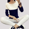 Online discount shop Australia - Knitting Patterns Womens Pullover Women Slim Long Sleeve