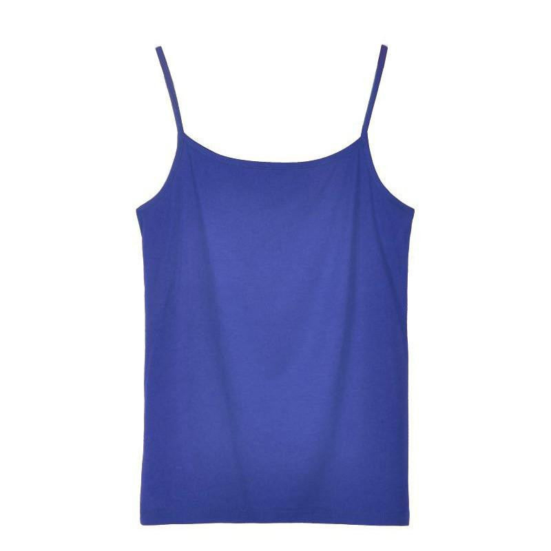 Women Tank Tops Ladies Sleeveless Solid Color Basic T Shirt Vest Tops