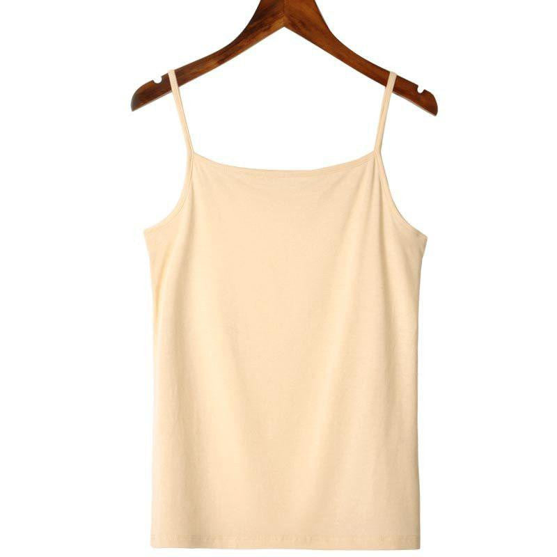 Women Tank Tops Ladies Sleeveless Solid Color Basic T Shirt Vest Tops