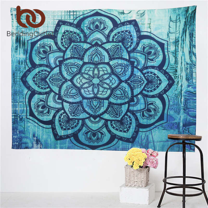 Online discount shop Australia - Elephant Tapestry Colored Printed Decorative 130cmx150cm 153cmx203cm Boho Wall Carpet