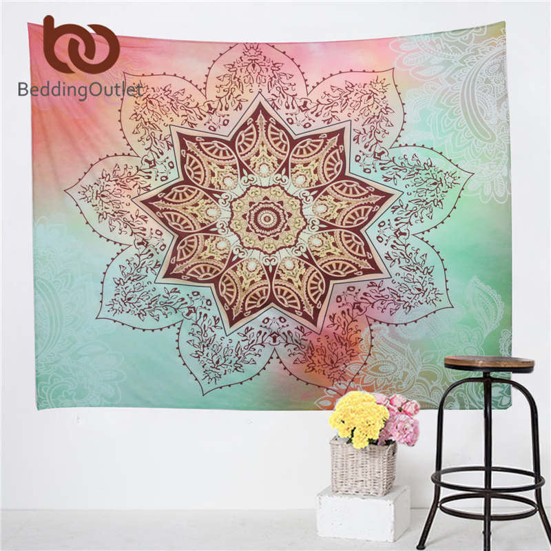 Online discount shop Australia - Elephant Tapestry Colored Printed Decorative 130cmx150cm 153cmx203cm Boho Wall Carpet