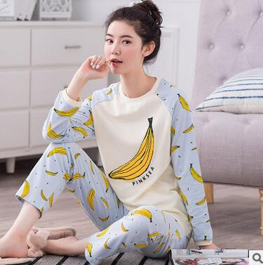 Plus size pajamas bust 96-112cm plus size nightwear big size Sleepwear Pajamas Women Pajama Cotton Pajamas