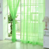 Multicolor 2 Pcs Sheer Voile Window Panel curtains DRAPE 200cm x 100cm