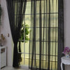 Multicolor 2 Pcs Sheer Voile Window Panel curtains DRAPE 200cm x 100cm