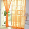 Multicolor 2 Pcs Sheer Voile Window Panel curtains DRAPE 200cm x 100cm