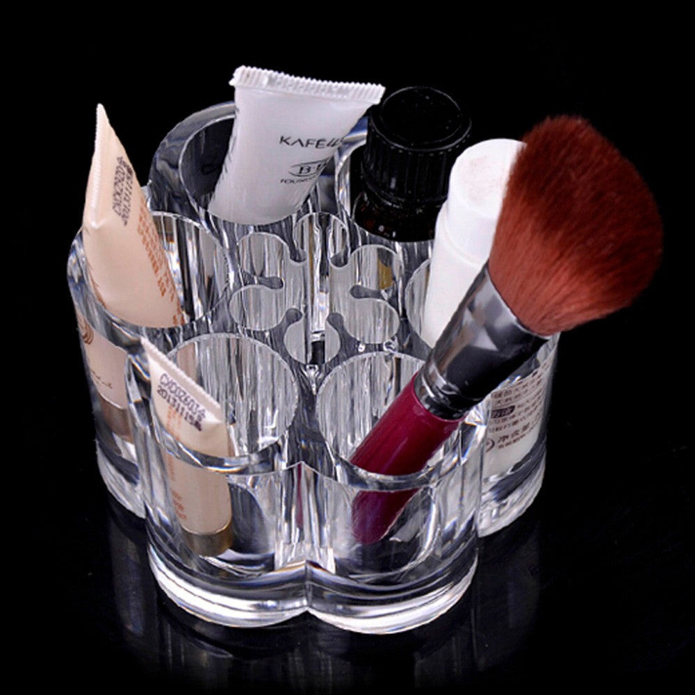 Online discount shop Australia - Crystal Make Up Cosmetic container Storage Case Box Container/Bathroom Organizer/Jewelry Organizer Case Acrylic Makeup organizer