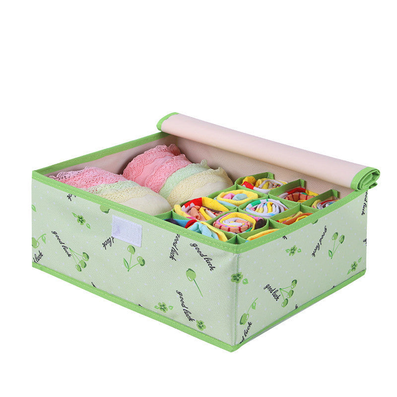 Online discount shop Australia - Colorful Oxford Cloth Storage Box for Bra Underwear Necktie Socks Water Proof Storage Bag 32*26*13cm