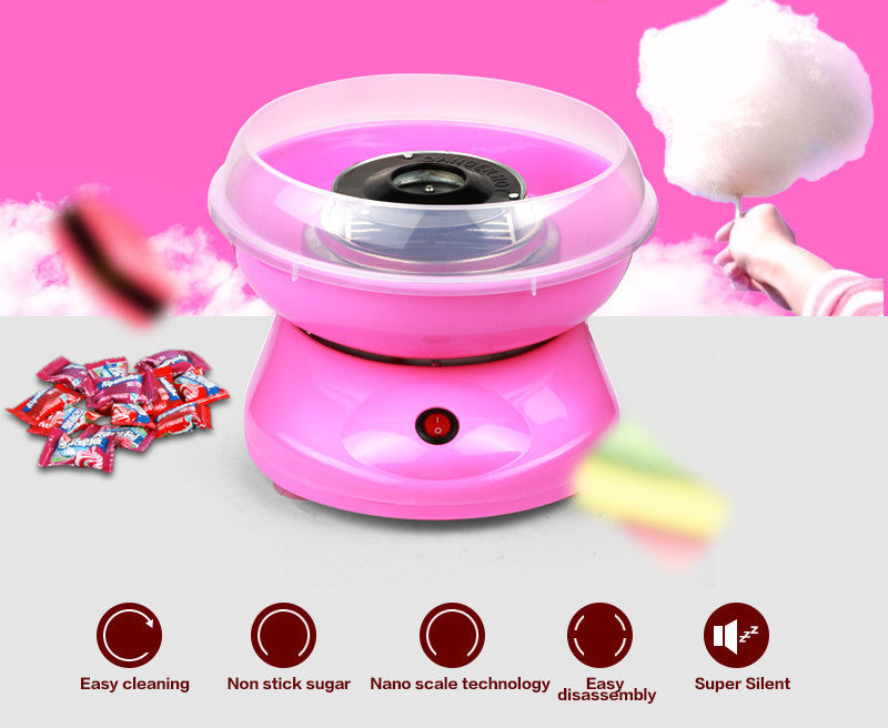 Online discount shop Australia - mini portable Electric DIY Sweet cotton candy maker cotton candy sugar machine for children girl boy gift 500w