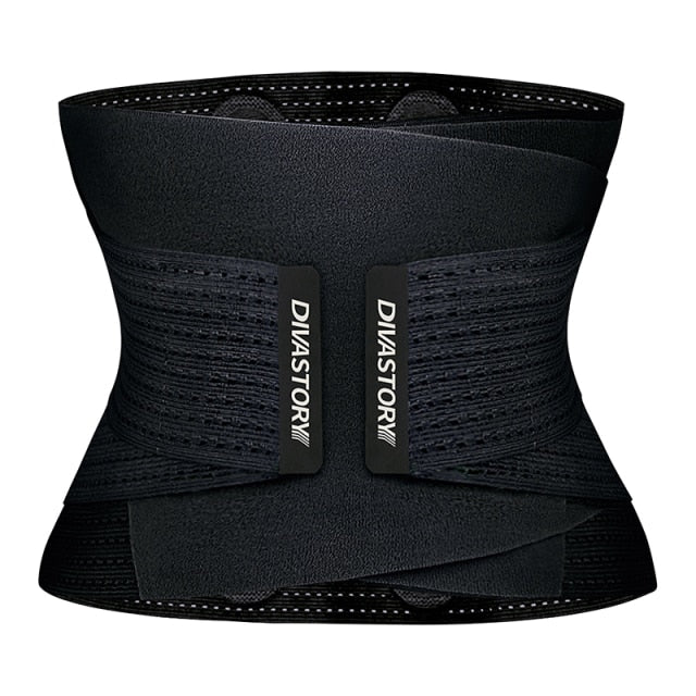 Neoprene Sweat Waist Trainer Fitness Belt Thermo Body Shaper Trimmer Corset Waist Cincher Wrap Workout Slim Shapewear