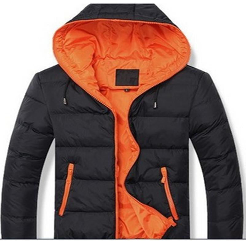 t Jacekt Men Brand Down Collar Casual Warm Coat Outerwear Parka Jacket Size Down Jacket Men M-3XL